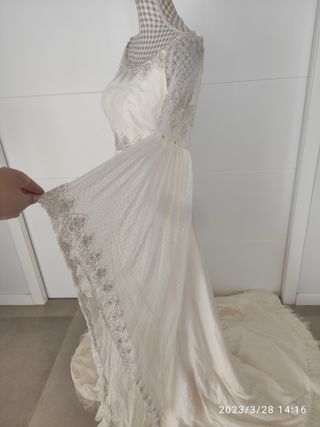 Vestido de novia de Aurora Gaviño 