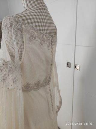 Vestido de novia de Aurora Gaviño 
