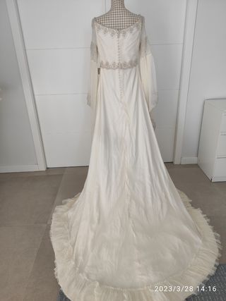 Vestido de novia de Aurora Gaviño 