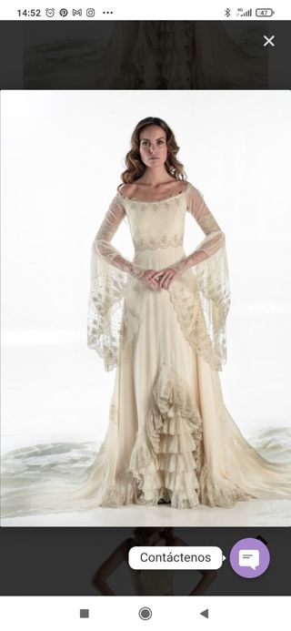 Vestido de novia de Aurora Gaviño 