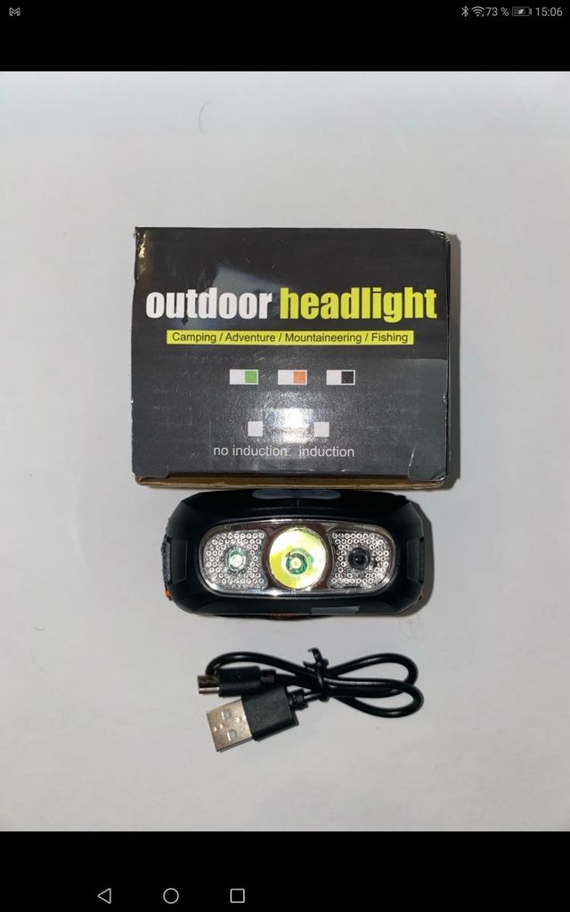 faro luz senderismo pesca bicicleta etc