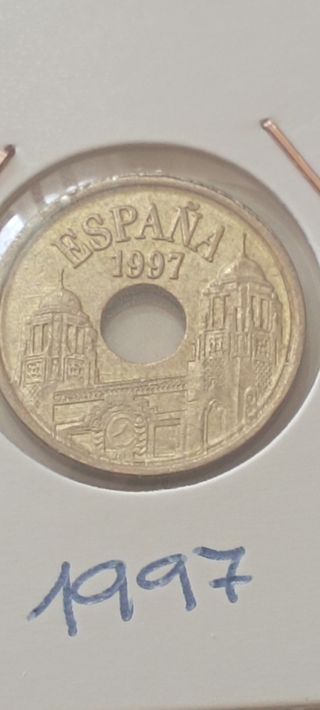25 pesetas 1997