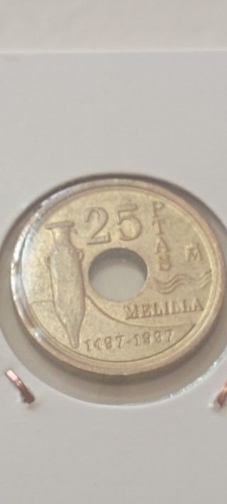 25 pesetas 1997