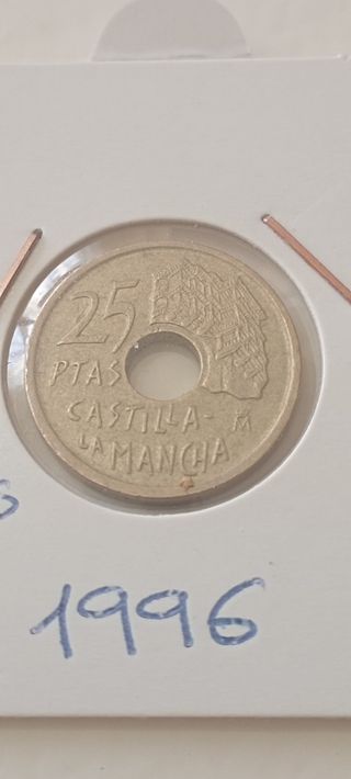 25 pesetas 1996
