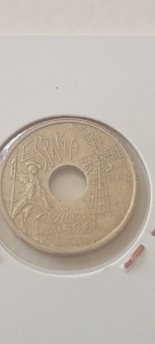 25 pesetas 1996
