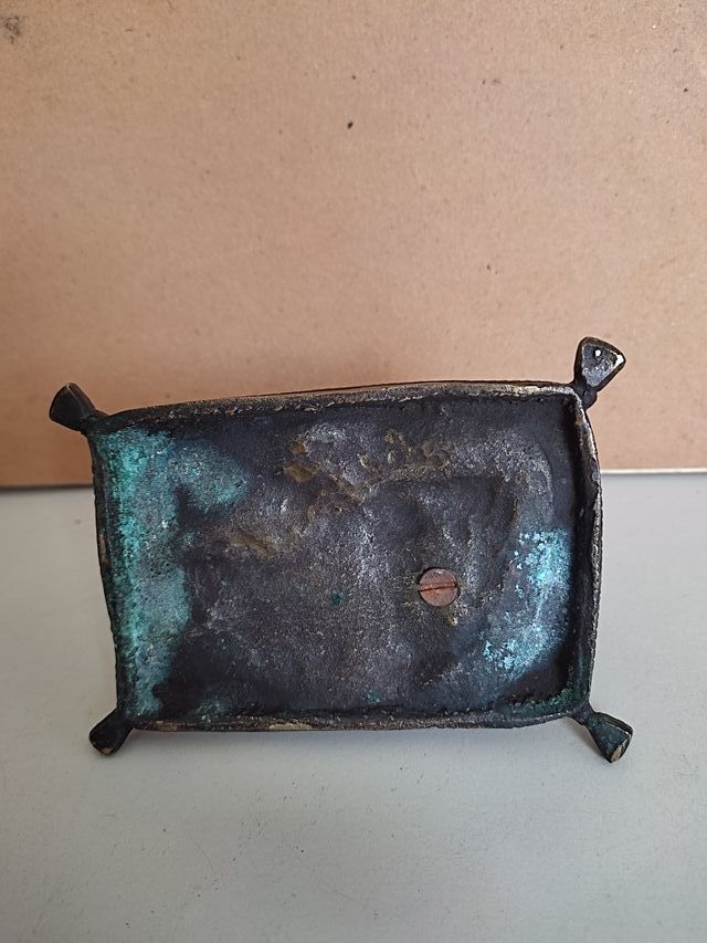 piccola scultura in bronzo ottocentesca