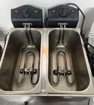 Freidora Industrial Doble