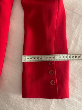 Chaqueta de mujer roja