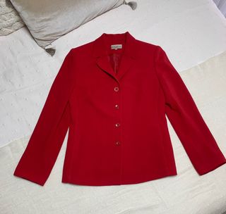 Chaqueta de mujer roja