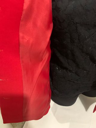 Chaqueta de mujer roja
