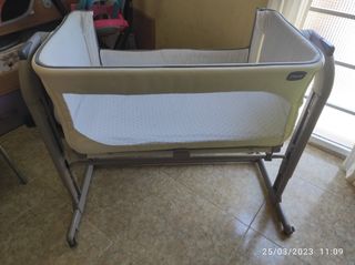 mini cuna Chicco next2 me magic blanco 