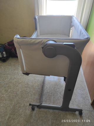 mini cuna Chicco next2 me magic blanco 