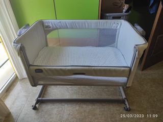mini cuna Chicco next2 me magic blanco 