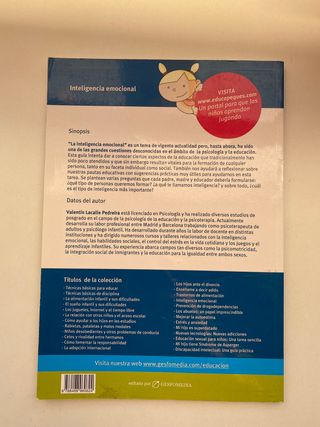 Libro/guía sobre inteligencia emocional.