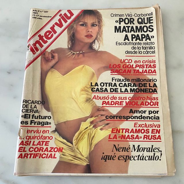 Revistas interviu años 70-80.