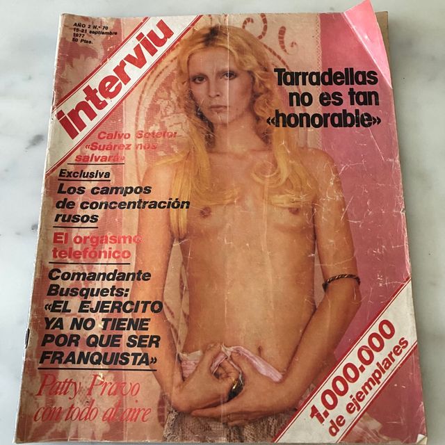 Revistas interviu años 70-80.