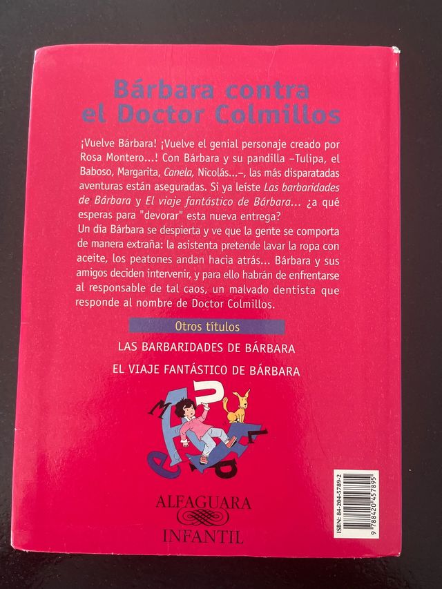 Bárbara contra el doctor Colmillos.