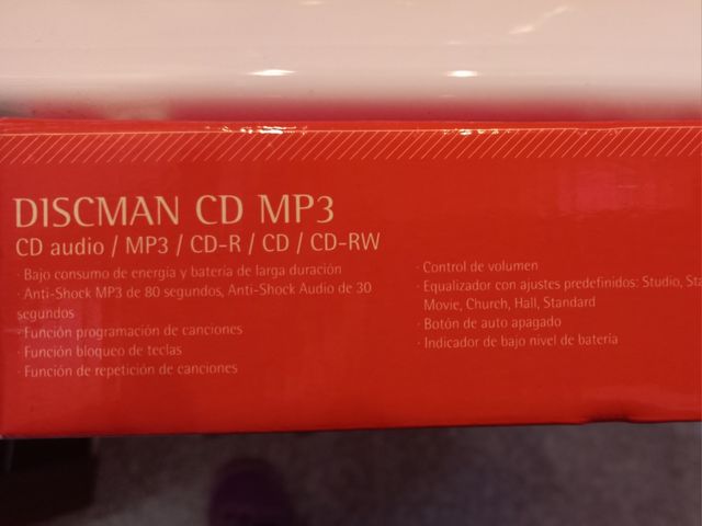 Discman  CD MP3