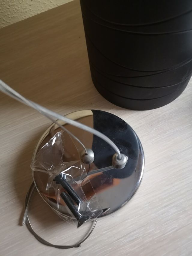 tulipa vidrio, color ébano, satinadas