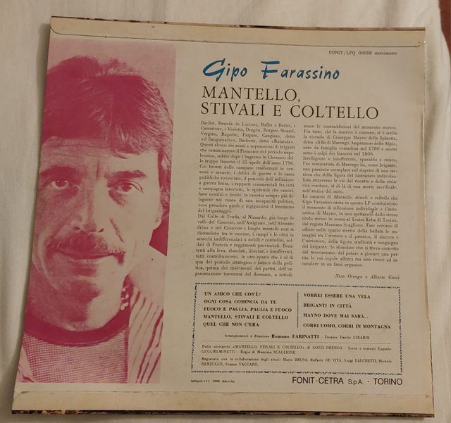 Vinile 33 giri - Gipo Farassino