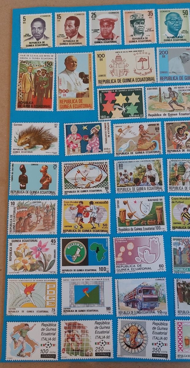Francobolli della Repubblica della Guinea Equatoriale