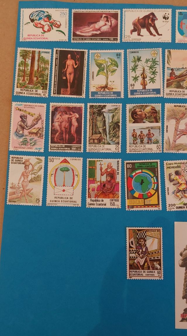 Francobolli della Repubblica della Guinea Equatoriale