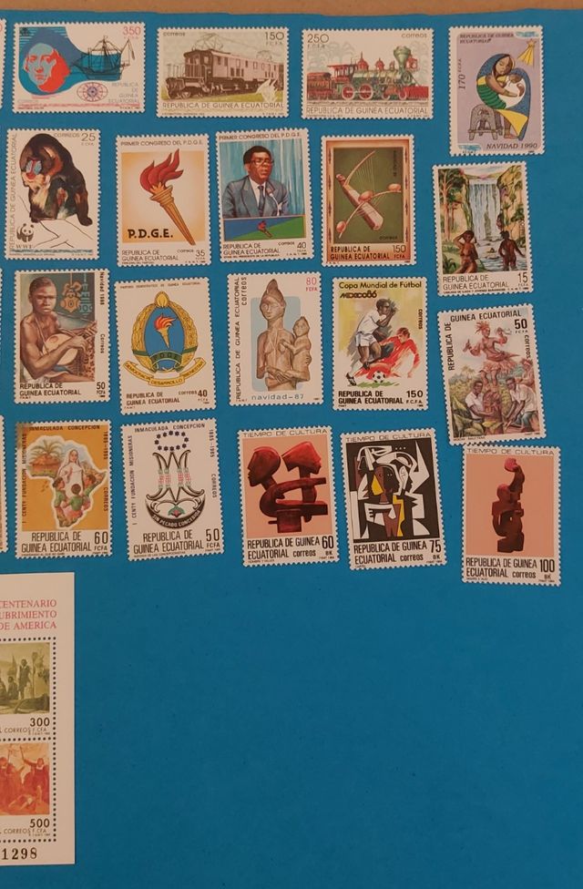 Francobolli della Repubblica della Guinea Equatoriale