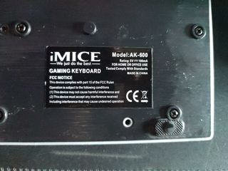 teclado retroiluminado