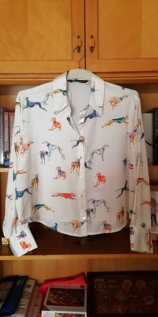 Camisa satinada. Ligera y fresquita. 