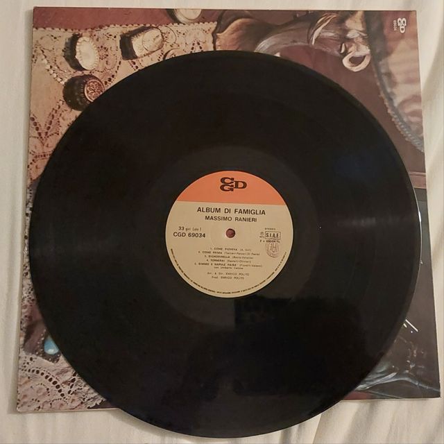 Vinile 33 giri - Massimo Ranieri- Album di Famigli