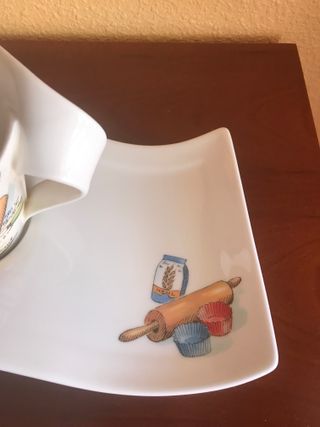 TAZA Y PLATO VILLEROY &BOSCH