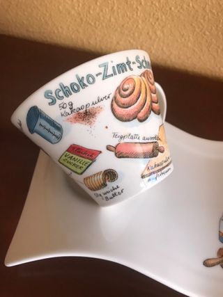 TAZA Y PLATO VILLEROY &BOSCH