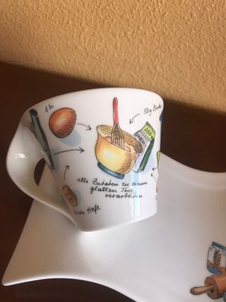 TAZA Y PLATO VILLEROY &BOSCH