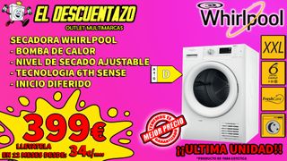 SECADORA WHIRLPOOL 8KG