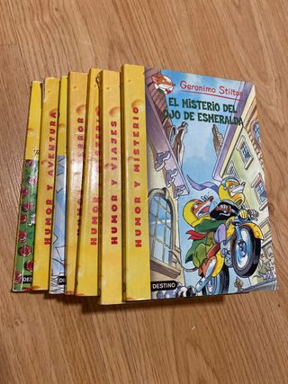 7 libros de geronimo stilton