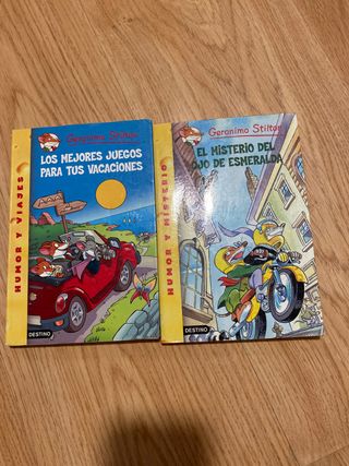 7 libros de geronimo stilton