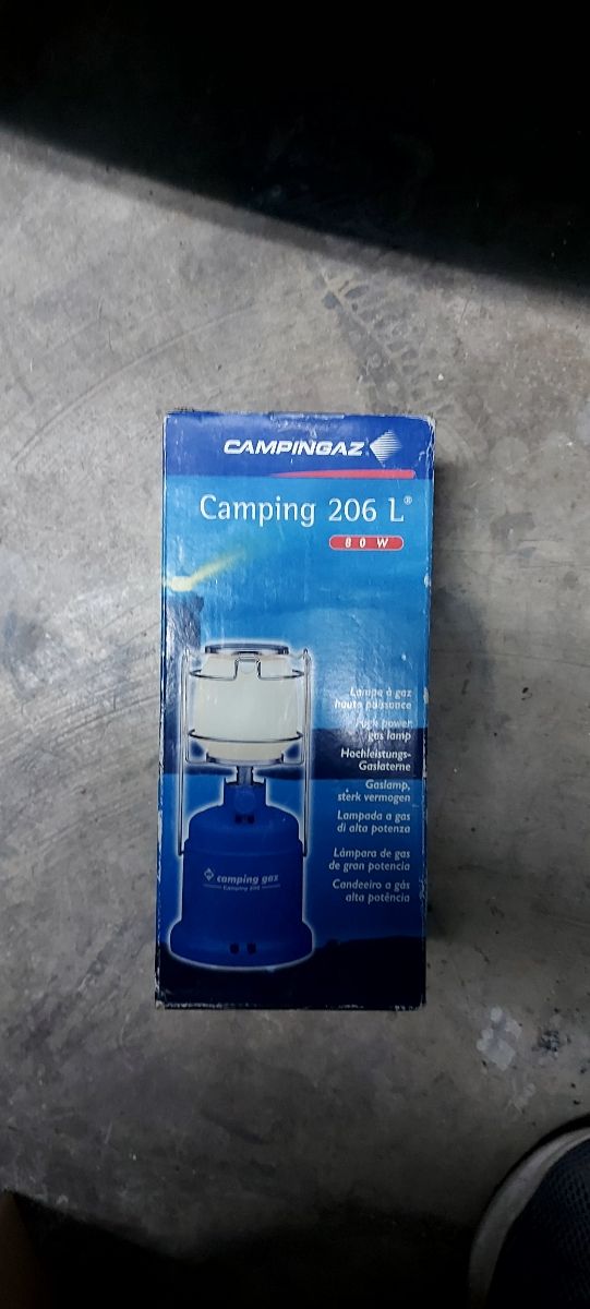 camping gas luz