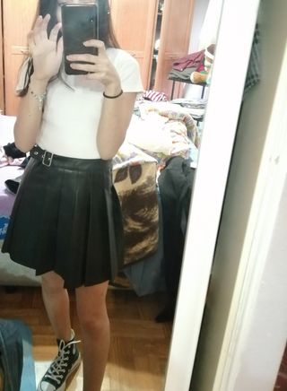 Falda tablas de zara