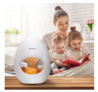 DIFUSOR DE AROMA CON LAMPARA DE CRISTAL DE SAL