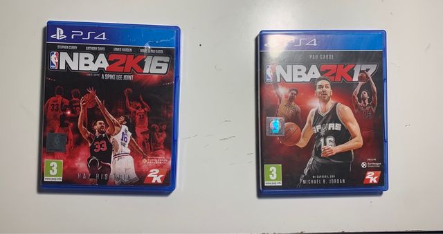 NBA 2K16 y NBA 2K17