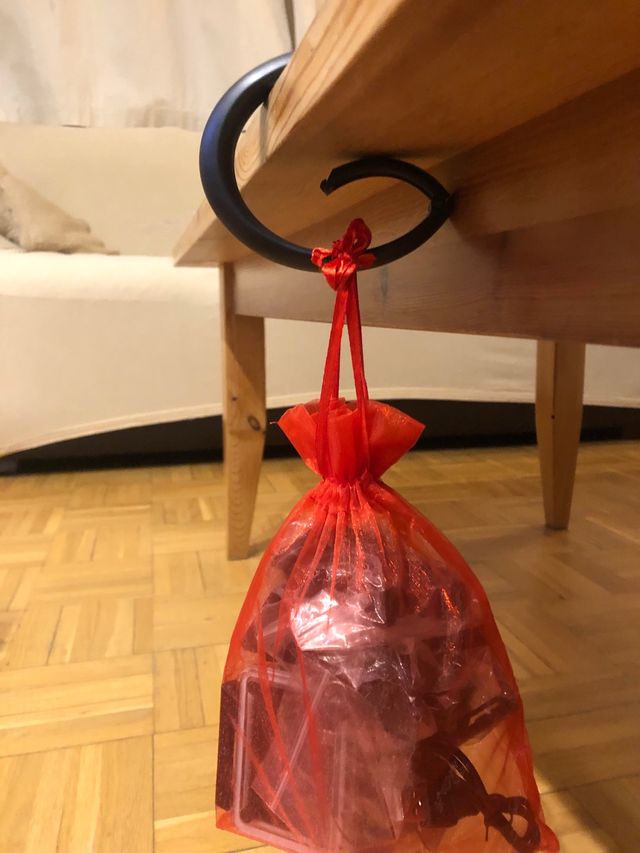 Gancho portátil bolsos