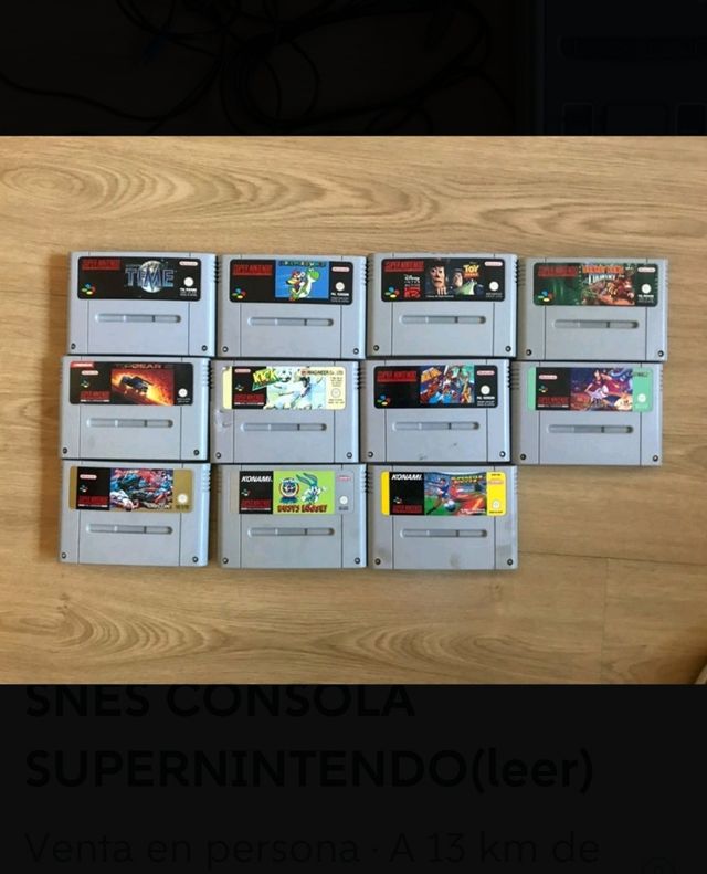 super nintendo juegos