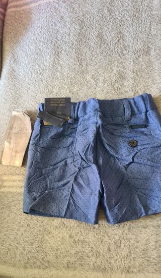 Pantalón corto bebé niño. Mayoral. NUEVO.