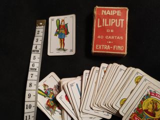 Antigua baraja española liliput - Fournier