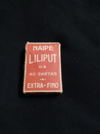 Antigua baraja española liliput - Fournier