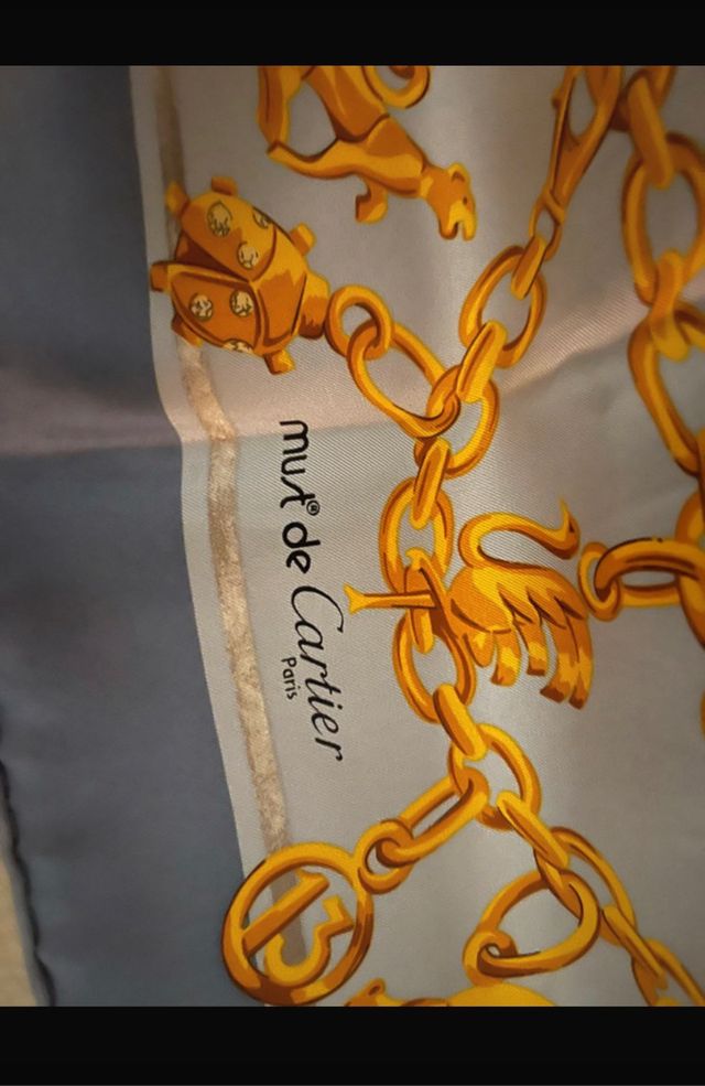 Cartier foulard di seta