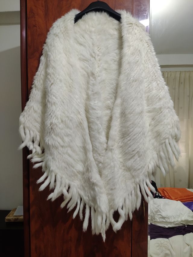 Estola de piel natural