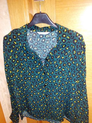 Camisa mujer talla S manga larga