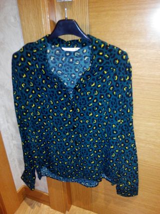 Camisa mujer talla S manga larga