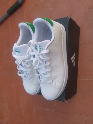 bambas adidas mujer talla 39 Nueva usada en casa